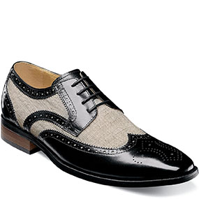 stacy adams men's kemper wingtip oxfords
