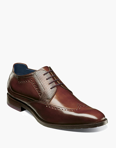 Rooney Wingtip Oxford in Tan for $$150.00