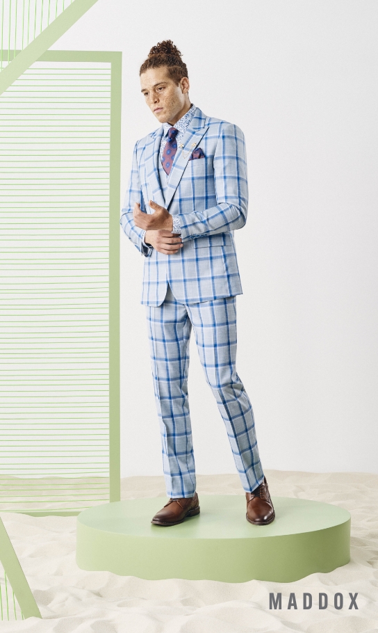 Shoes for Men view all category. Image features the Maddox in cognac.