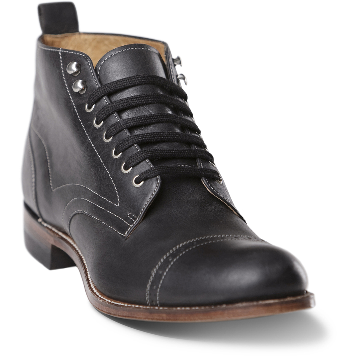 madison cap toe boot