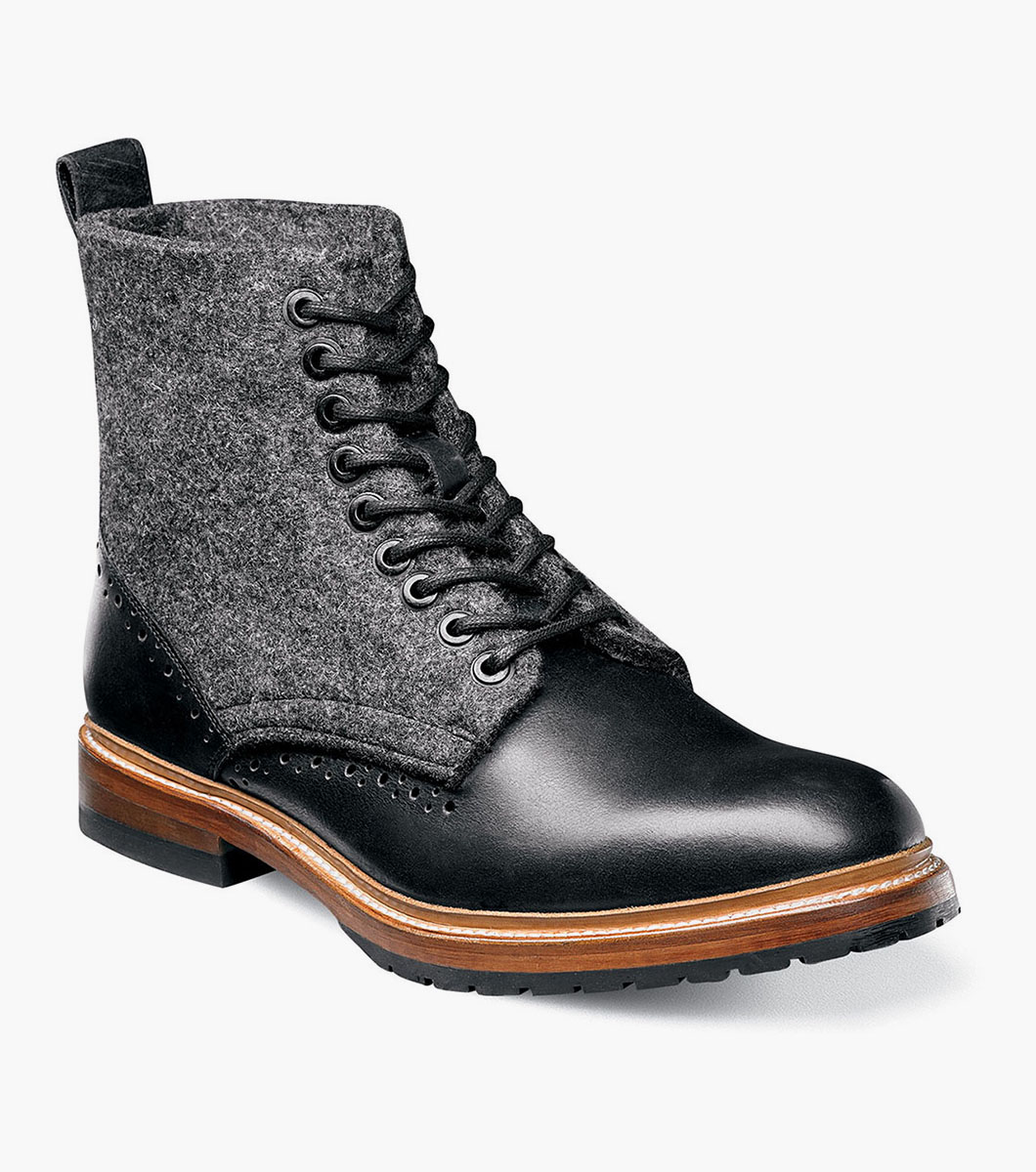 stacy adams wingtip boots