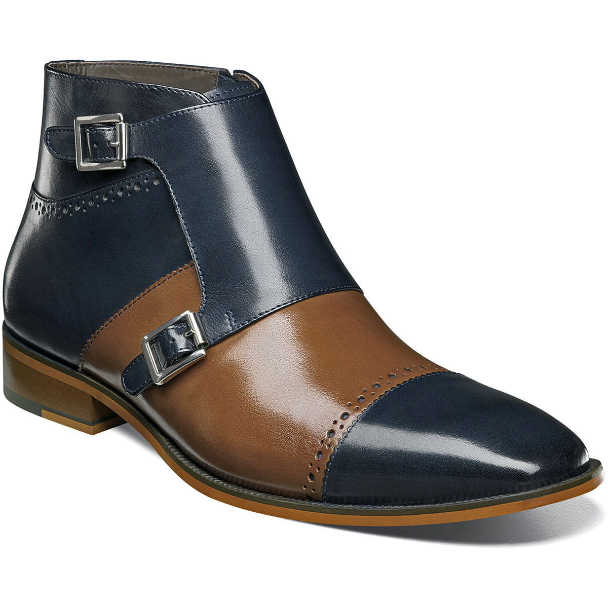 stacy adams double monk
