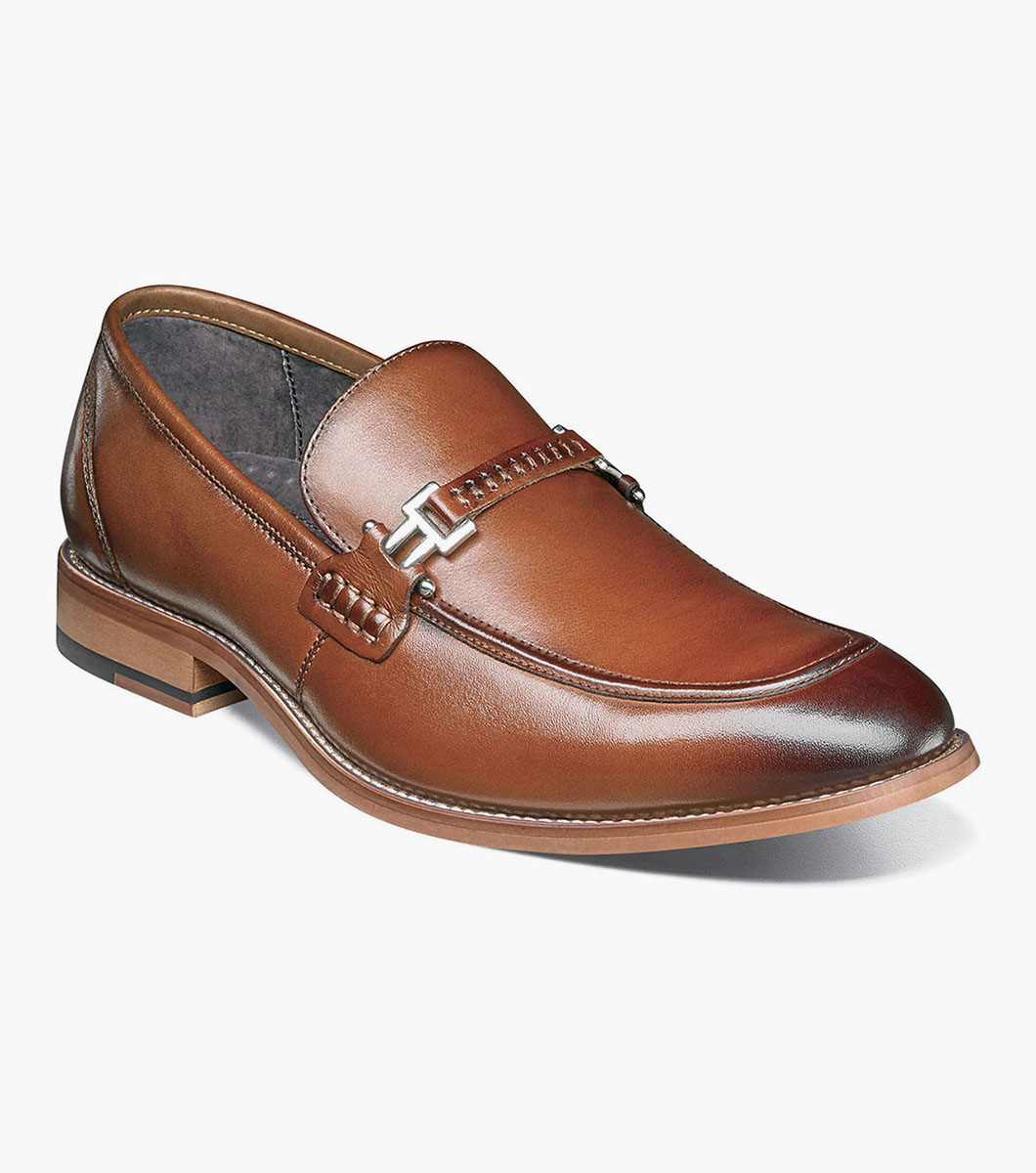 Duval Moc Toe Bit Slip On Men’s Dress Shoes | Stacyadams.ca