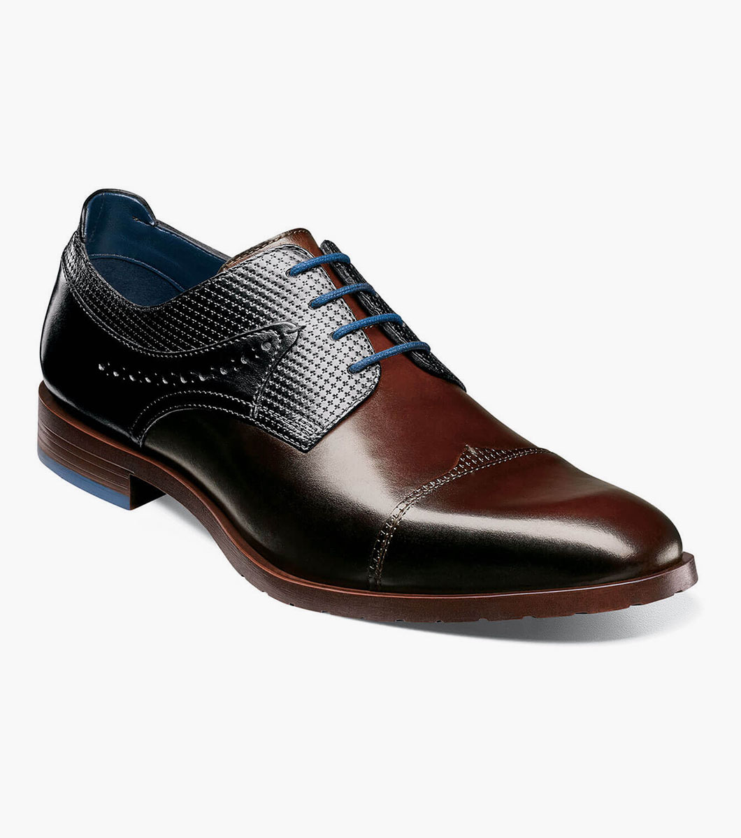 Raiden Cap Toe Oxford Men s Dress Shoes Stacyadams