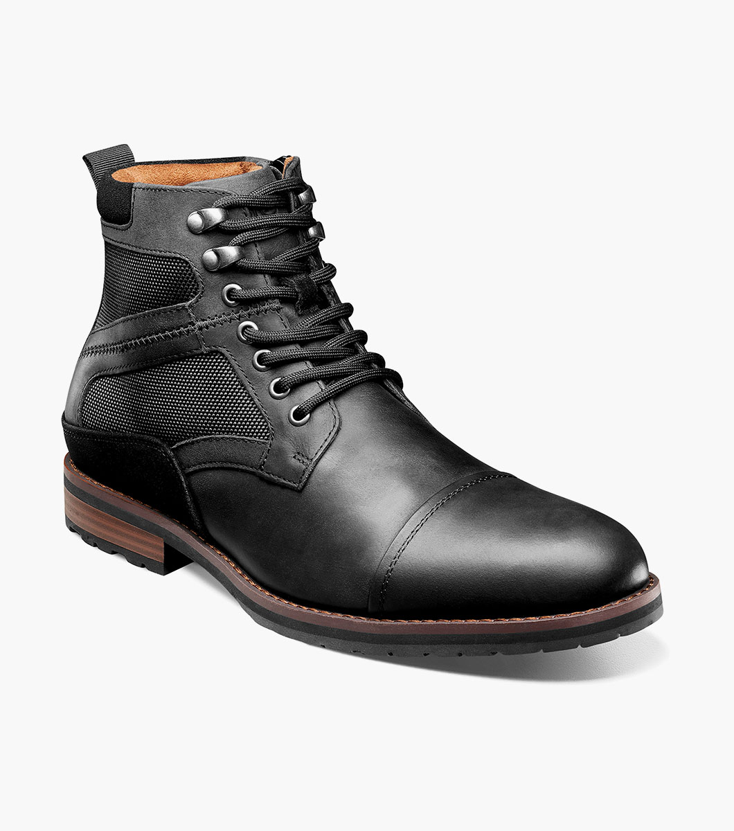 Black stacy adams boots 2025