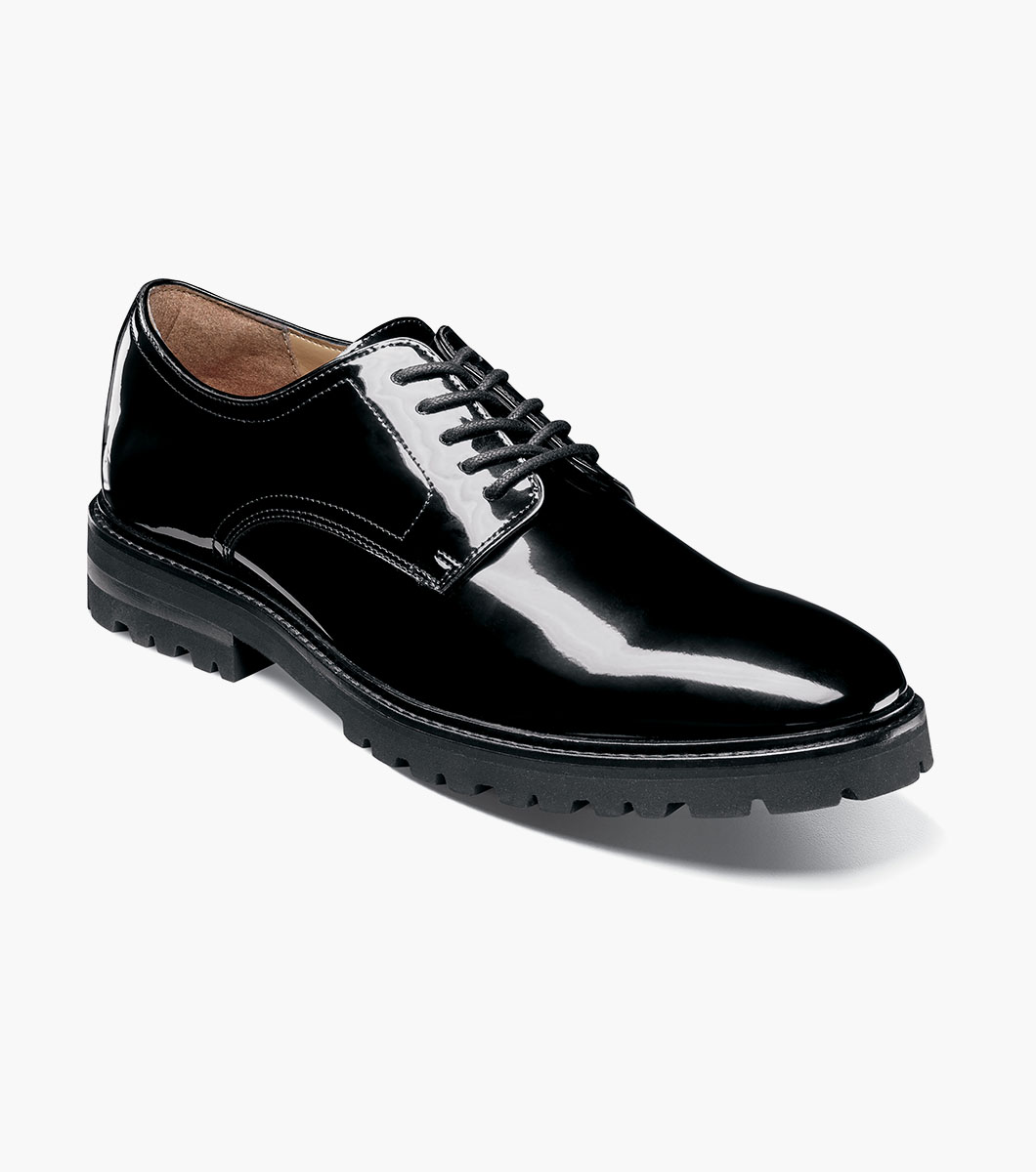 Hartcliffe in Black Patent, Front View