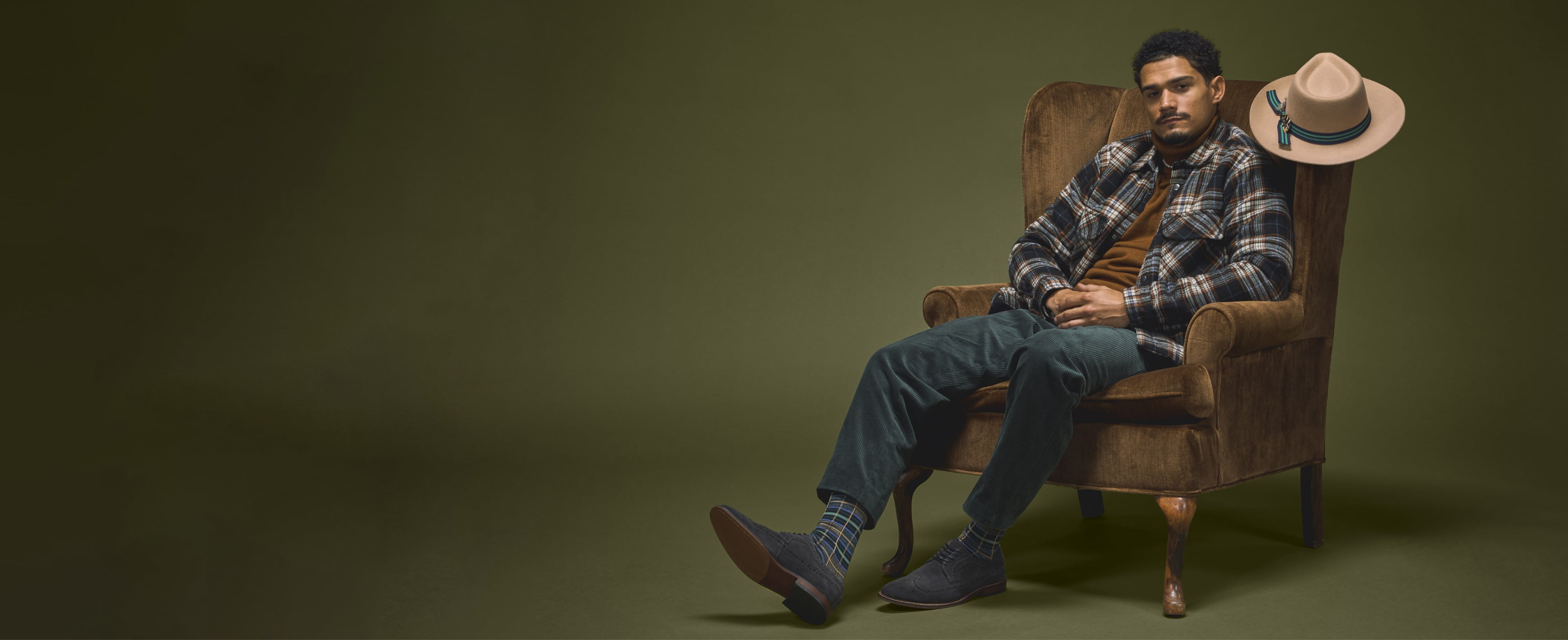 Click to shop Stacy Adams new arrivals. Image features the Marligan wingtip.