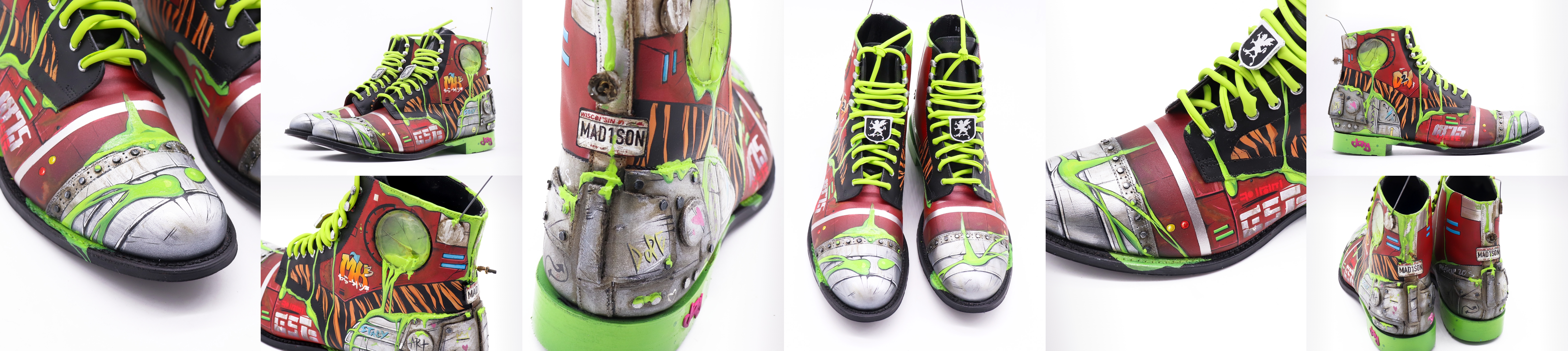Image features the customized pair of Madison's by Sean Fontenot.