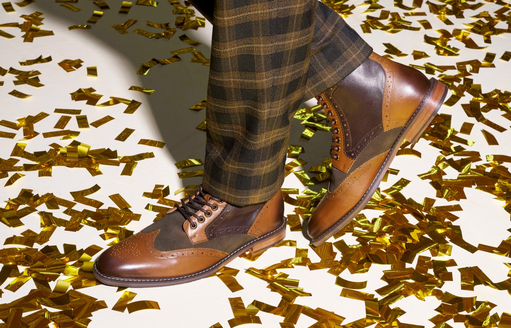 Shop Stacy Adams boots featuring the Finnegan with gold confetti.