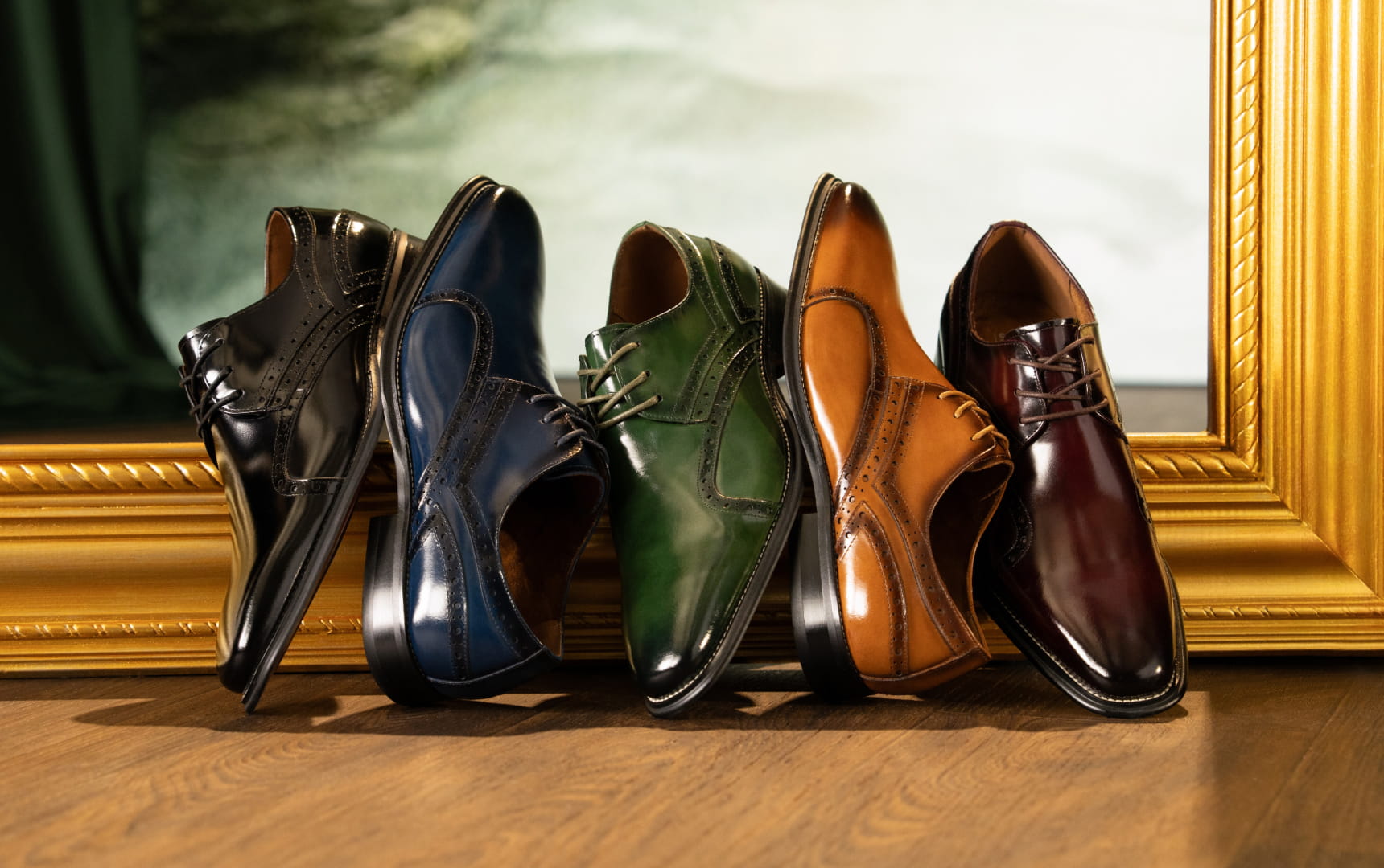 Shop the hottest colors of the season featuring the Alexander oxford in various colors.