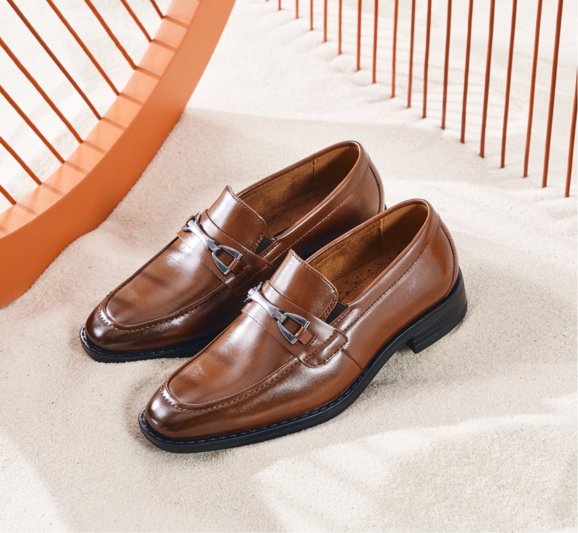 Click to shop boys shoes. Image features the Kaylor. 