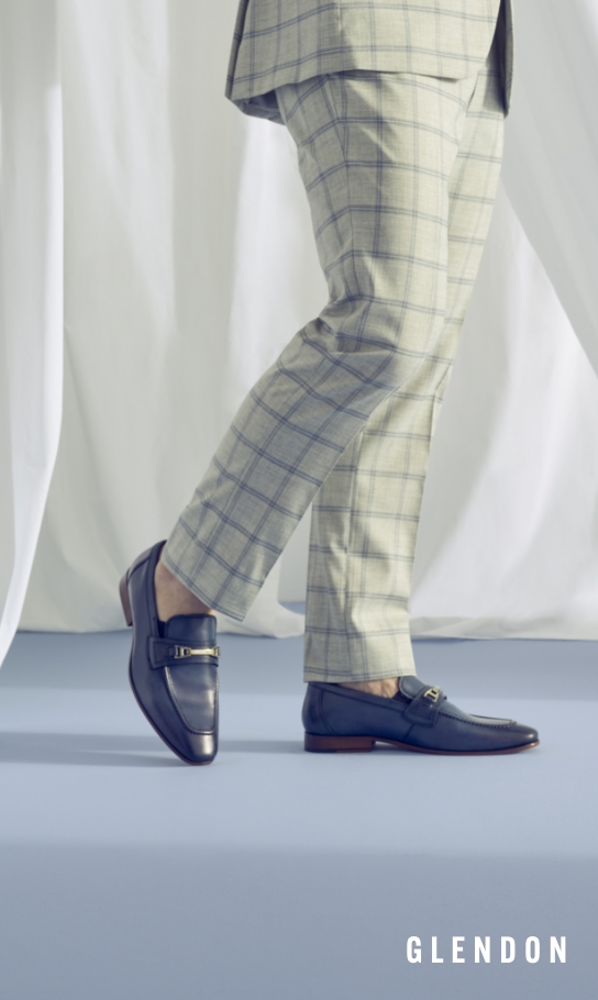 Men's Loafers category. Image features the Glendon loafer. 