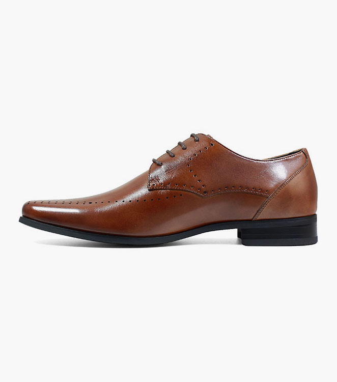 Stacy adams atwell perforated detail shoes on sale