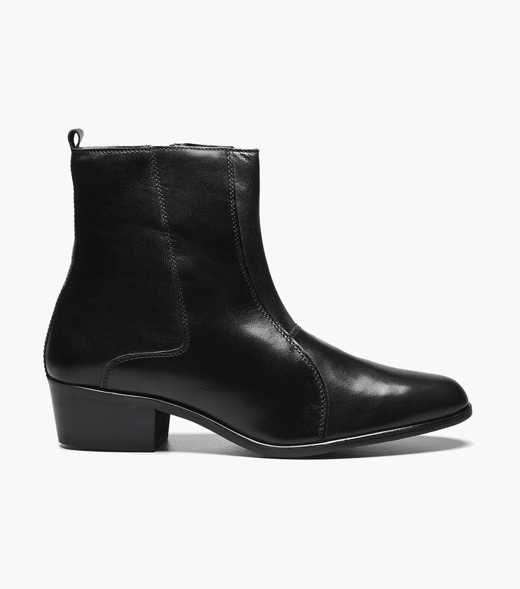 Santos Side Zip Boot Men’s Dress Shoes | Stacyadams.ca