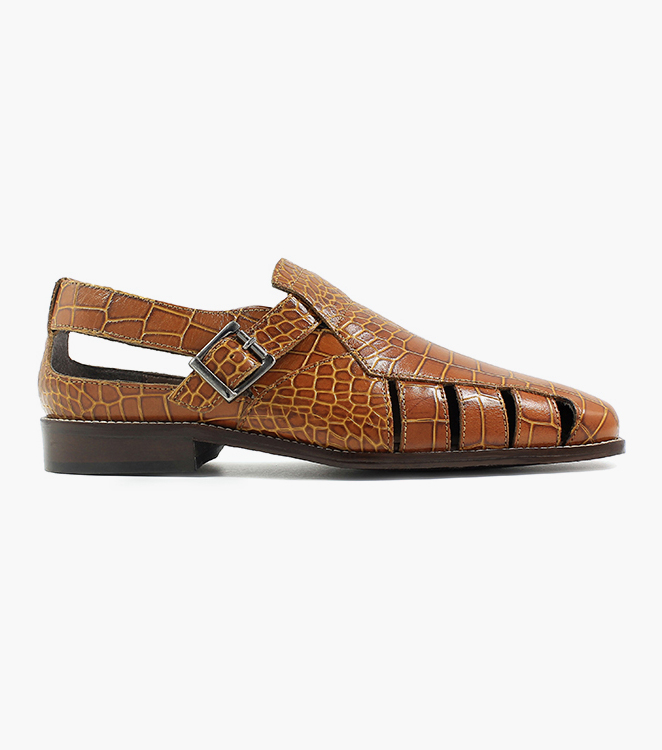 Stacy adams leather fisherman sandals online