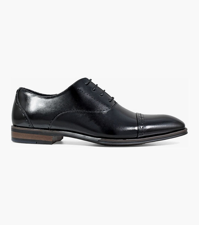 Stacy adams barris cap toe oxford deals