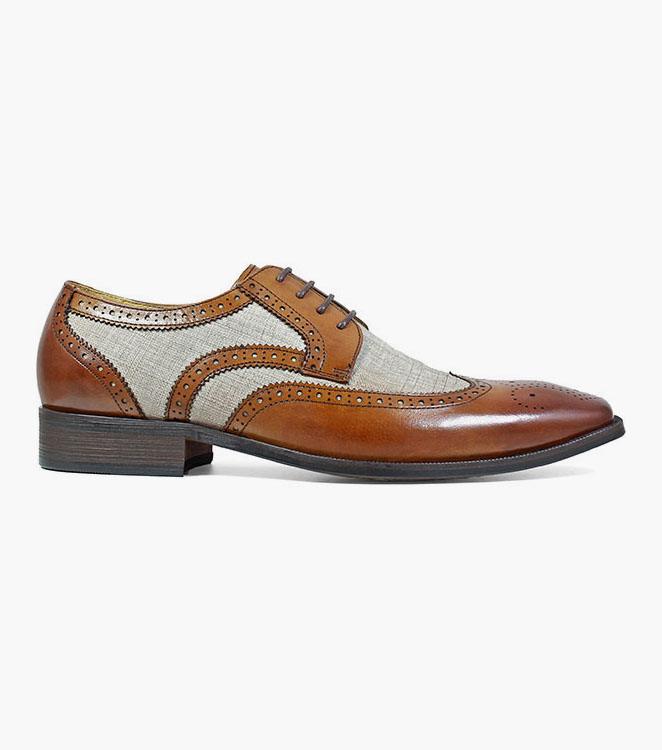 stacy adams men's kemper wingtip oxfords
