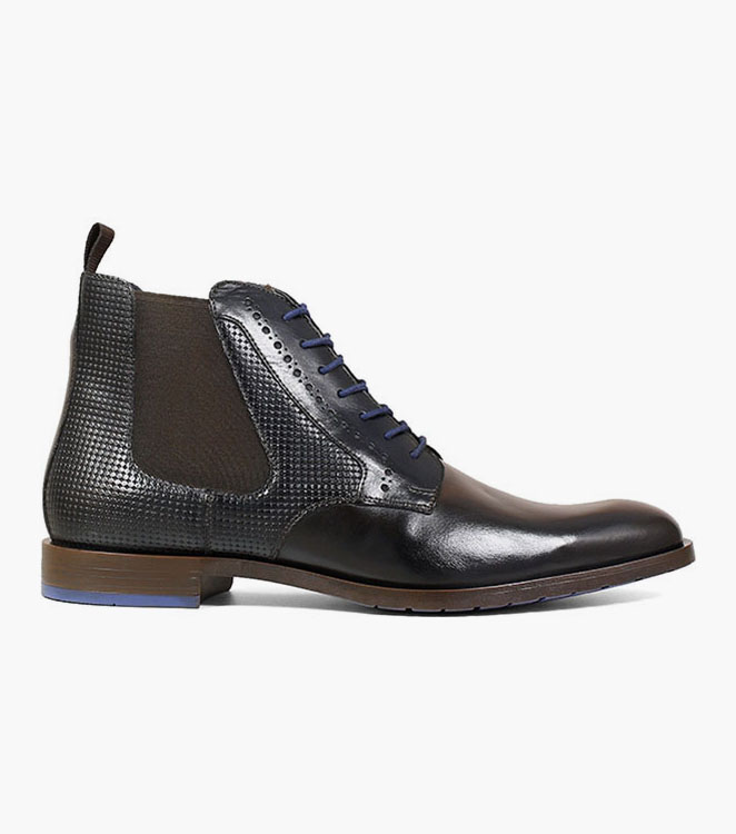 Rupert Plain Toe Lace And Gore Boot Men’s Dress Shoes | Stacyadams.ca