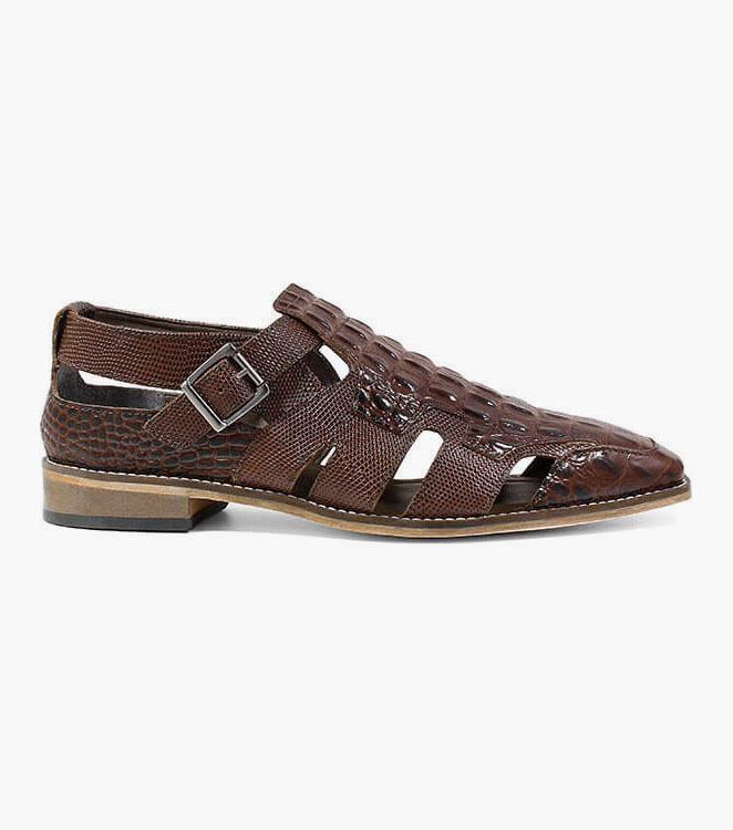 Calzada Leather Sole City Sandal Men’s Dress Shoes | Stacyadams.ca