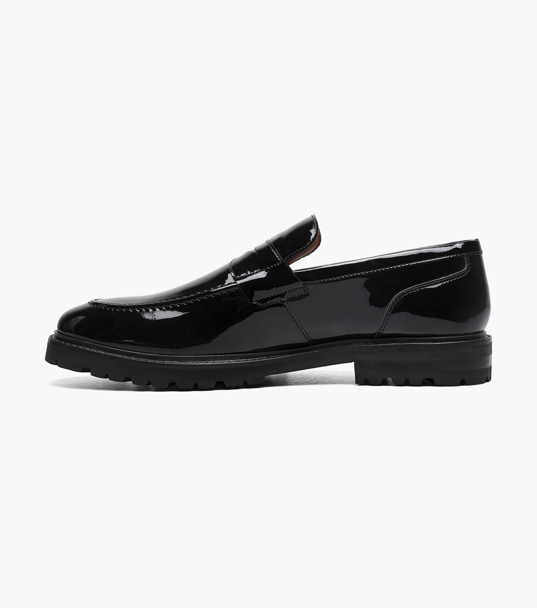 Hazelton in Black Patent Rotate View