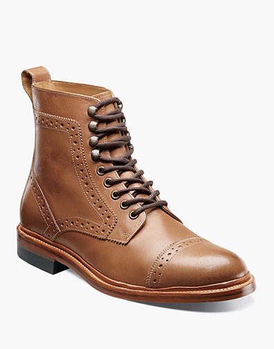 Madison II Cap Toe Boot in Tan for $$168.90