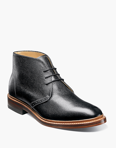 Madison II Plain Toe Chukka Boot in Black for $$220.00