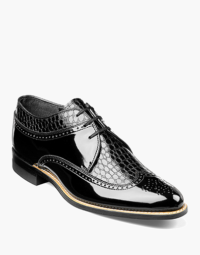 Dayton Wingtip Oxford Black