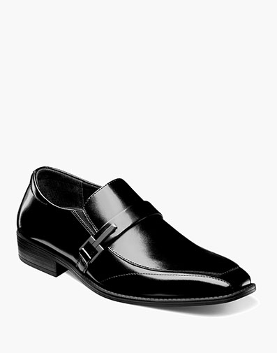 Abram Moc Toe Bit Slip On in Black for $$110.00
