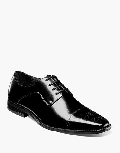 Kenway Cap Toe Oxford Black