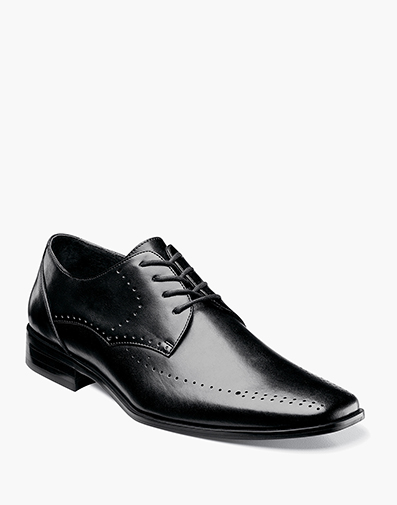 Atwell Plain Toe Oxford in Black for $130.00