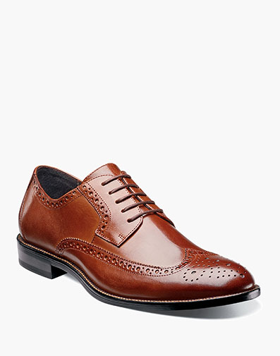 Garrison Wingtip Oxford in Cognac for $$140.00