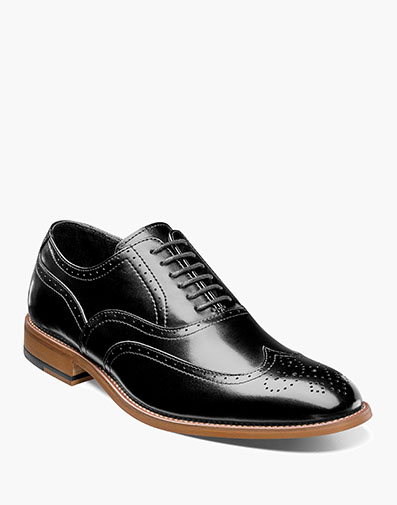 Dunbar Wingtip Oxford in Black for $$99.99