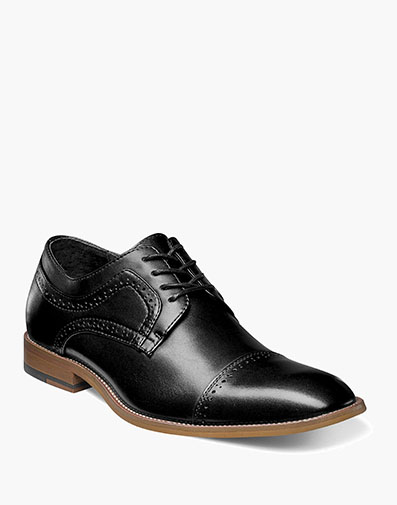 Dickinson Cap Toe Oxford in Black for $$144.99