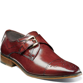 Kimball Cap Toe Monk Strap Chestnut