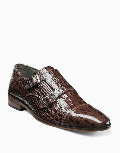 Golato Cap Toe Monk Strap