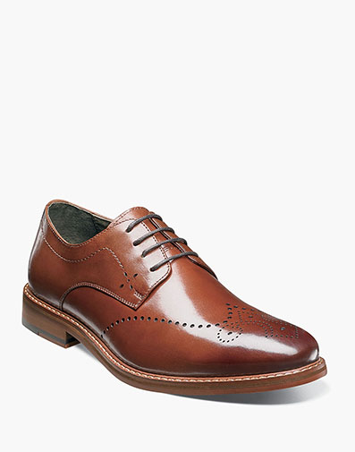 Alaire Wingtip Oxford in Cognac for $$140.00