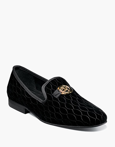Valet Slip On Bit Loafer Black