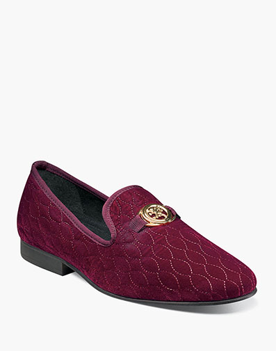 Valet Slip On Bit Loafer Burgundy