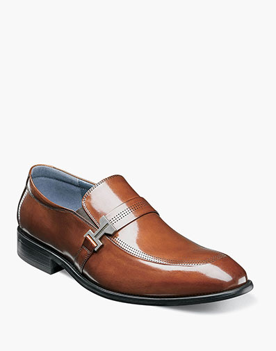 Jonas Moc Toe Ornament Slip On in Cognac for $$150.00