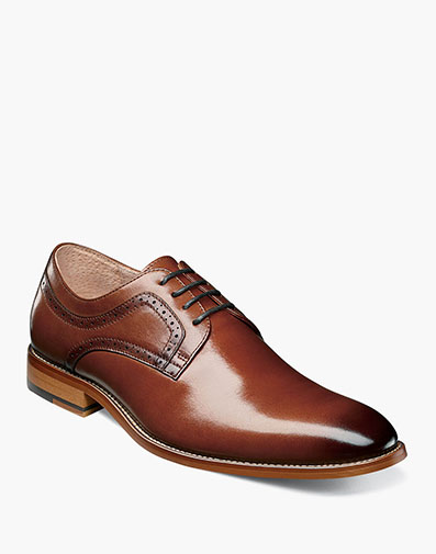 Dickens Plain Toe Oxford in Cognac for $79.99