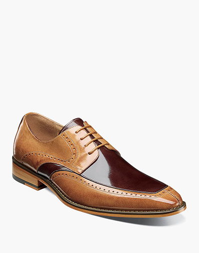 Sanford Moc Toe Oxford in Tan Multi for $$175.00
