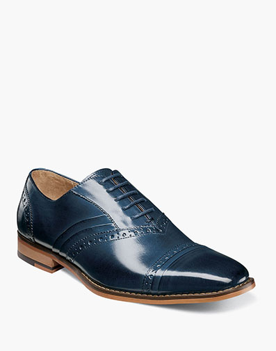 Talford Cap Toe Oxford in Blue for $175.00