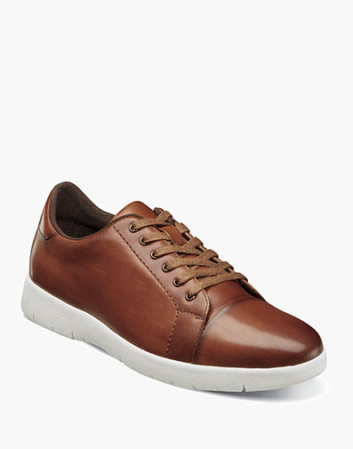 Hawkins Lace Up Sneaker in Cognac for $$145.00