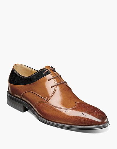 Hewlett Wingtip Oxford in Tan Multi for $$129.90