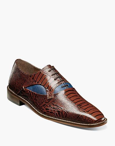 Ricoletti Leather Sole Plain Toe Oxford