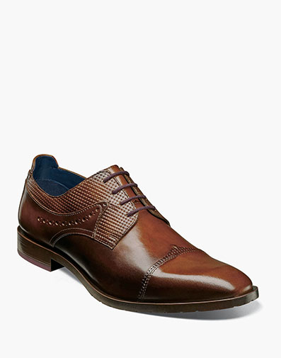 Raiden Cap Toe Oxford in Tan for $$97.99