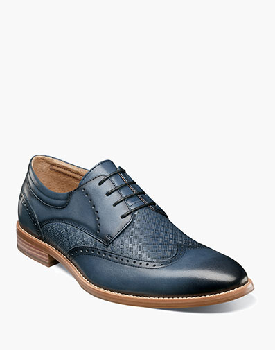 Fallon Wingtip Oxford Blue