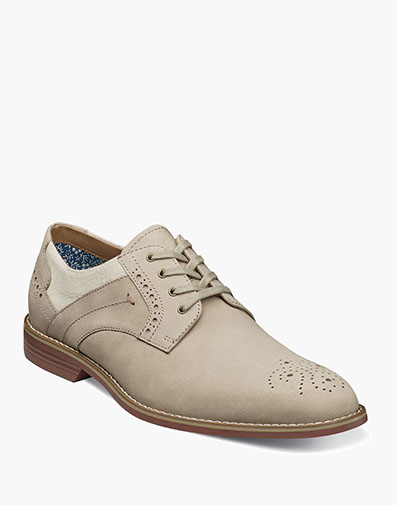 Westby Plain Toe Oxford Sandstone