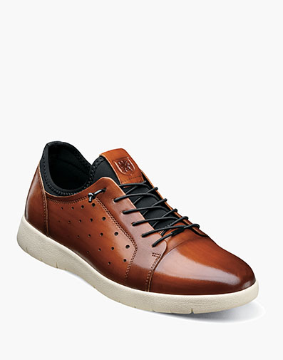 Halden Lace Up Sneaker Cognac