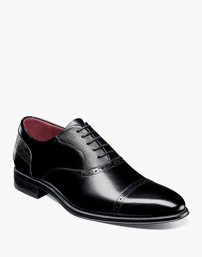 Heath Cap Toe Oxford in Black for $$111.90